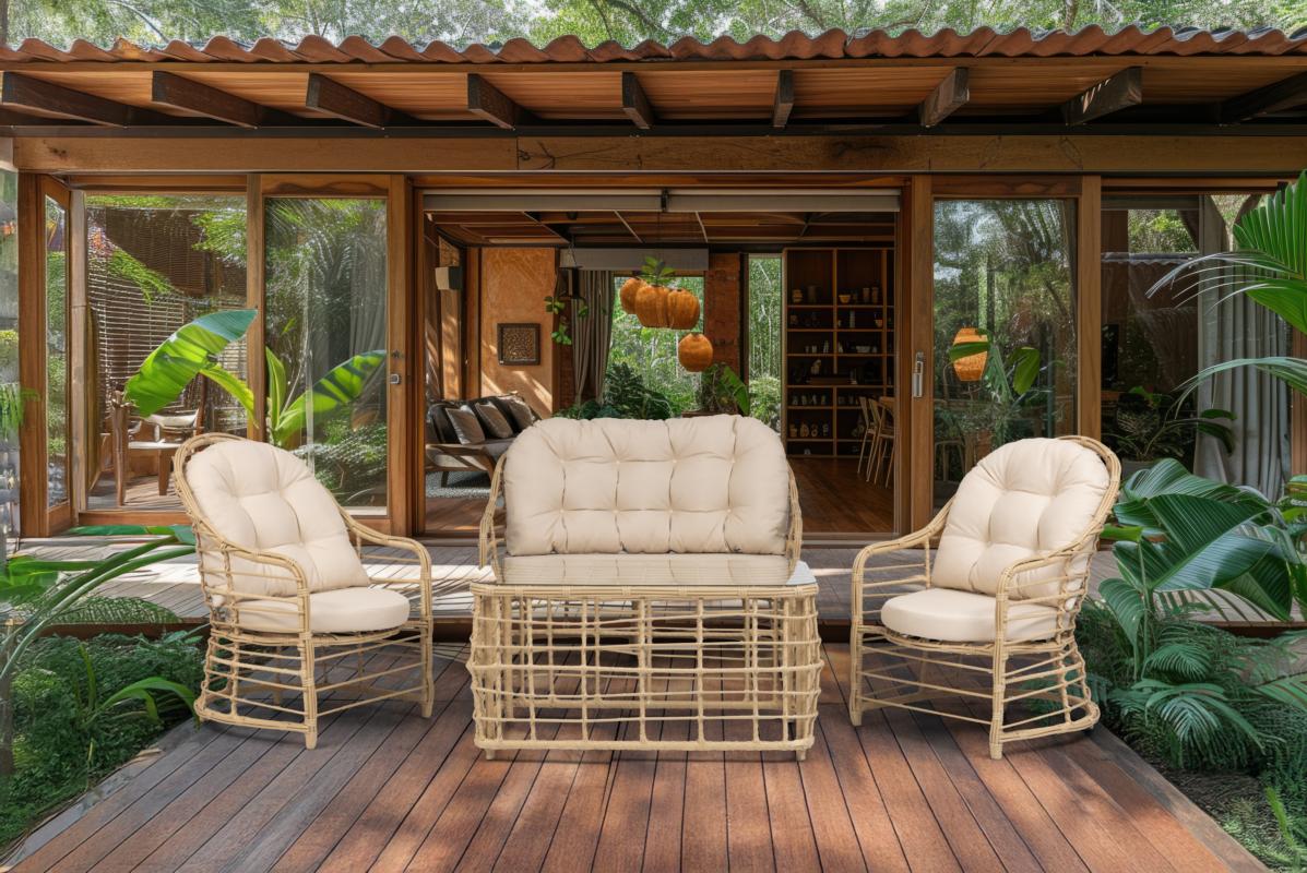 Classey Mobilya #GRS031 - Sedef Bahçe takımı