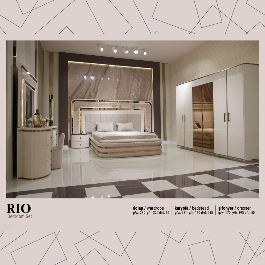 Classey #DSL - Rio Yatak Odası Takımı