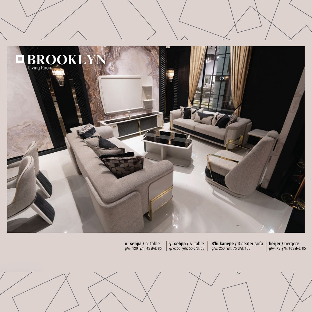 Classey #DSL - BrookLyn Oturma Odası Takımı