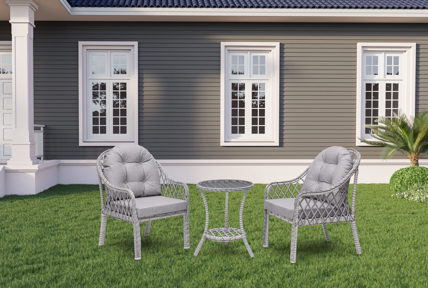 Classey Mobilya #GRS007 - Defne çay seti takımı