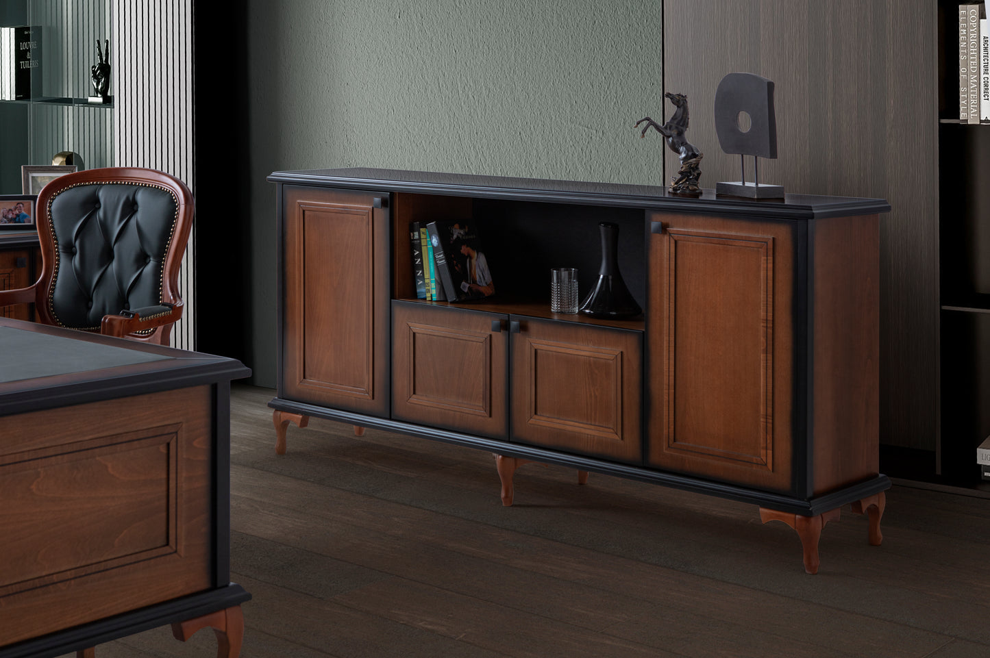 Classey Mobilya #DMN10 - Bego Yeşil Büro Takımı