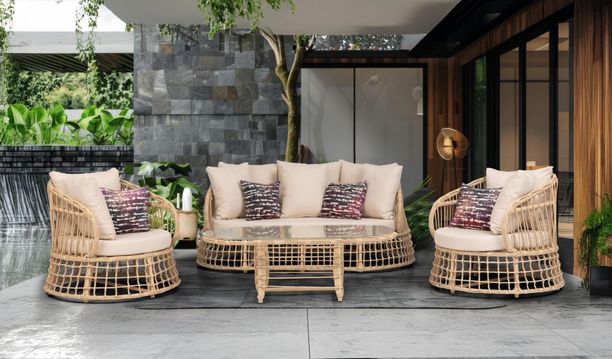 Classey Mobilya #GRS030 - Sardunya Bahçe takımı