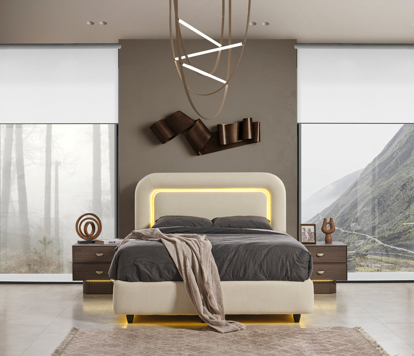 Classey Mobilya #HMST-KZ13 - Loren Yatak Odası