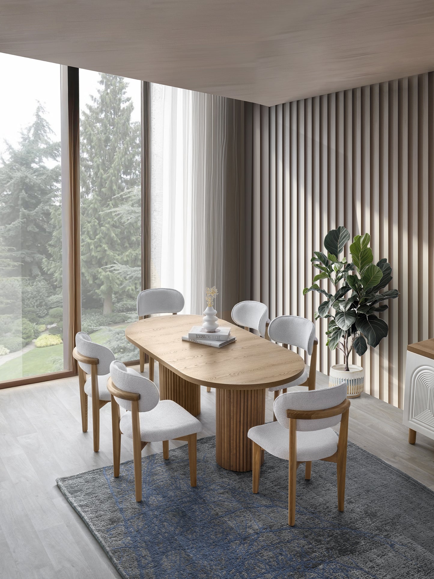 Classey Mobilya #HMST-AK02 - Akyuva Yemek Odası Takımı