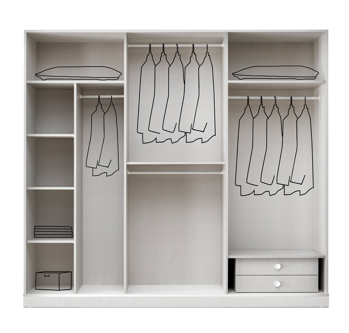 Classey Mobilya #HMST-KZ09 - Hermes Yatak Odası