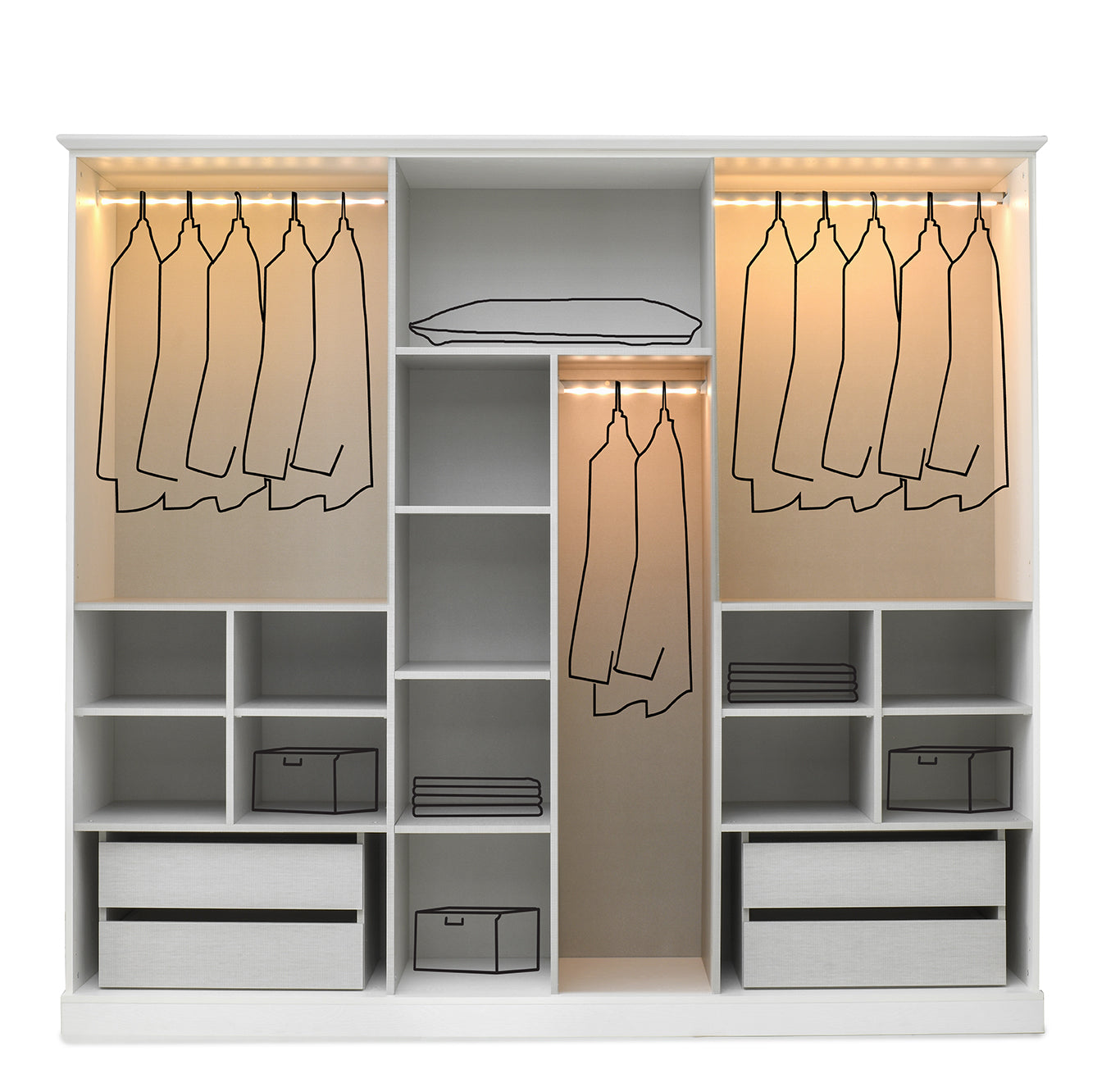 Classey Mobilya #HMST-AV05 - Sevilla Yatak Odası