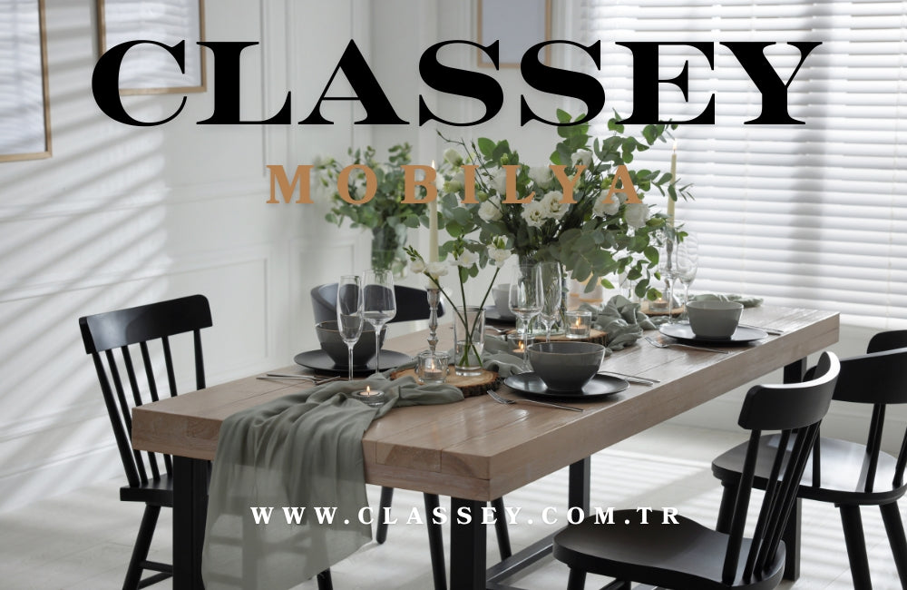 Classey Mobilya ile Daha Fonksiyonel ve Estetik Yaşam Alanları Yaratın