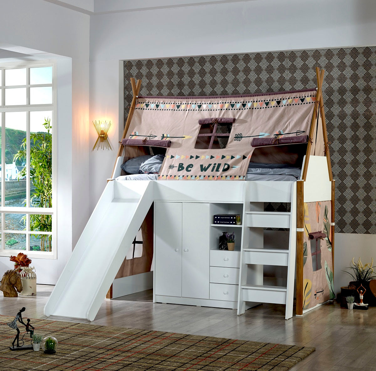 Classey Mobilya #EML07 - Montessori Kahve Genç Odası