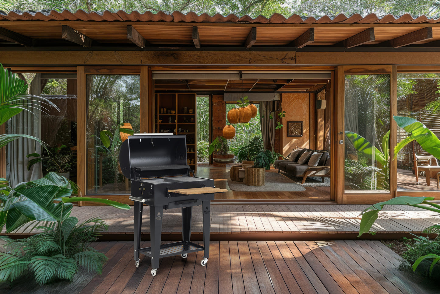 Classey Mobilya #GRS012 - Kervan Barbekü takımı