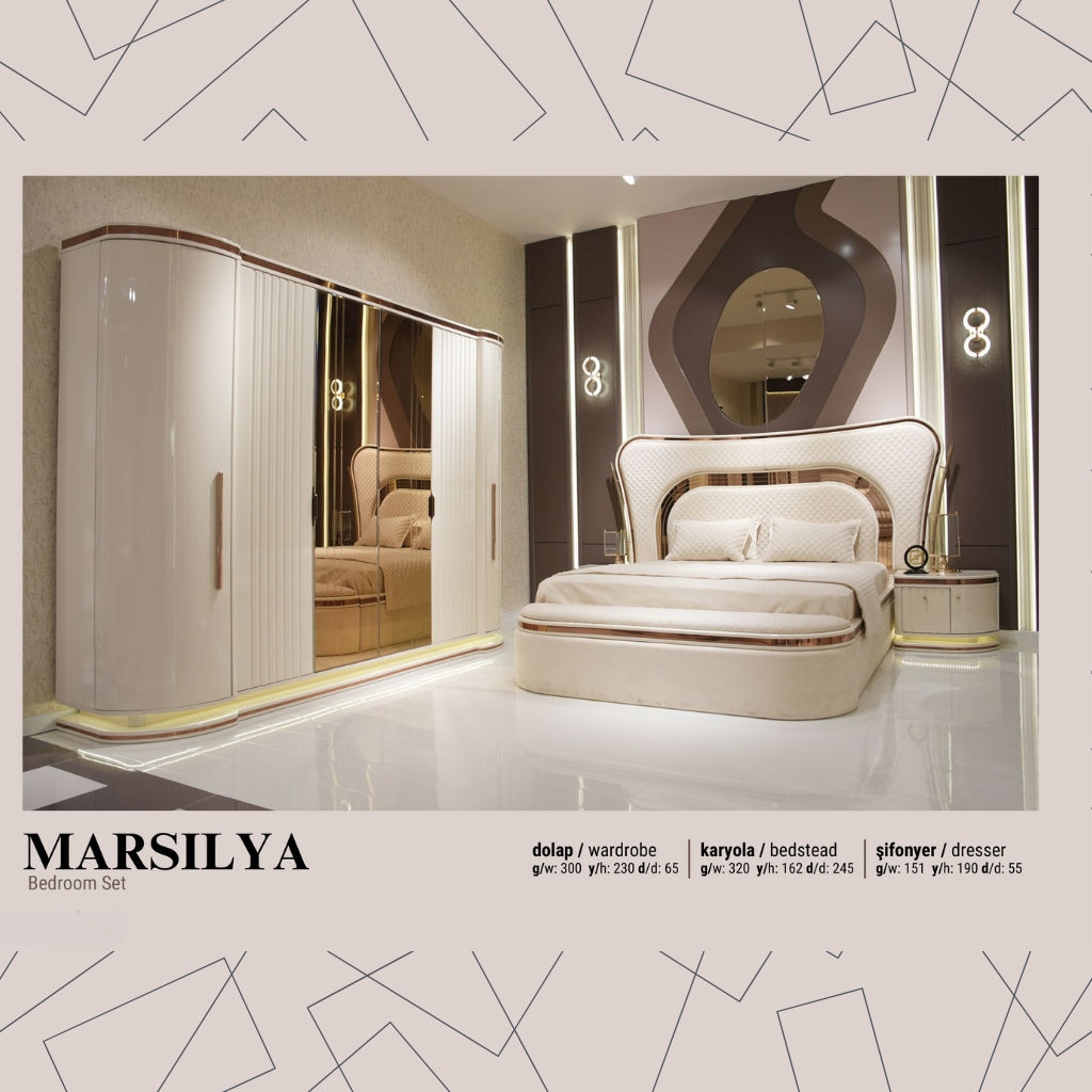 Classey #DSL - Marsilya Yatak Odası Takımı