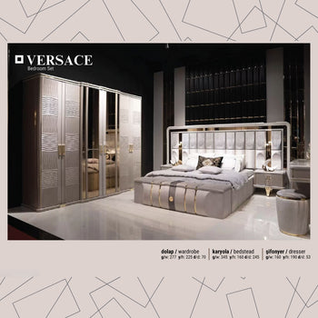 Classey #DSL - Versace Yatak Odası Takımı