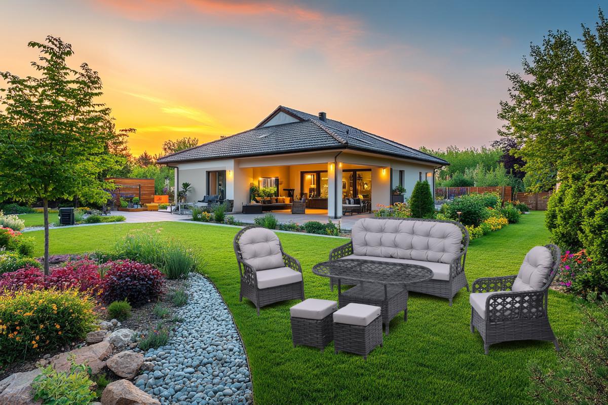 Classey Mobilya #GRS021 - Nergis Bahçe Takımı