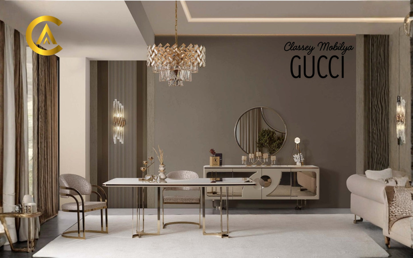 Classey #RVST25 - Gucci Yemek Odası Takımı