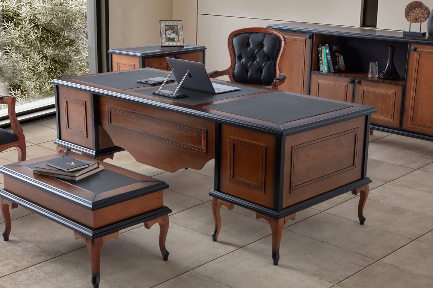 Classey Mobilya #DMN07 - Bego Ceviz Büro Takımı