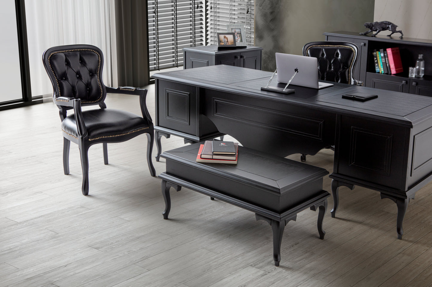 Classey Mobilya #DMN06 - Bego Black Büro Takımı