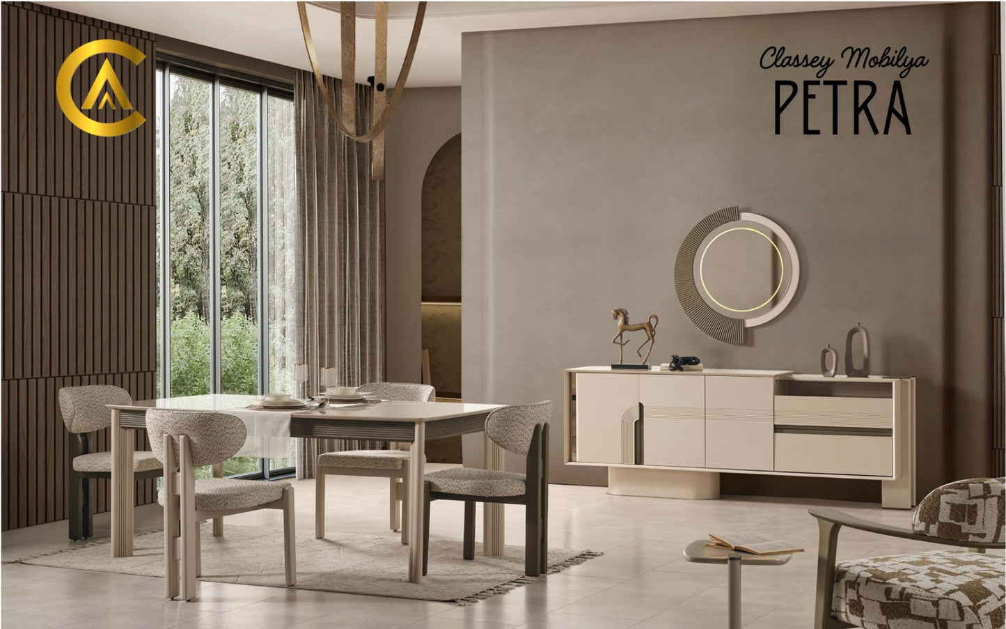 Classey #RVST25 - PETRA Yemek Odası Takımı