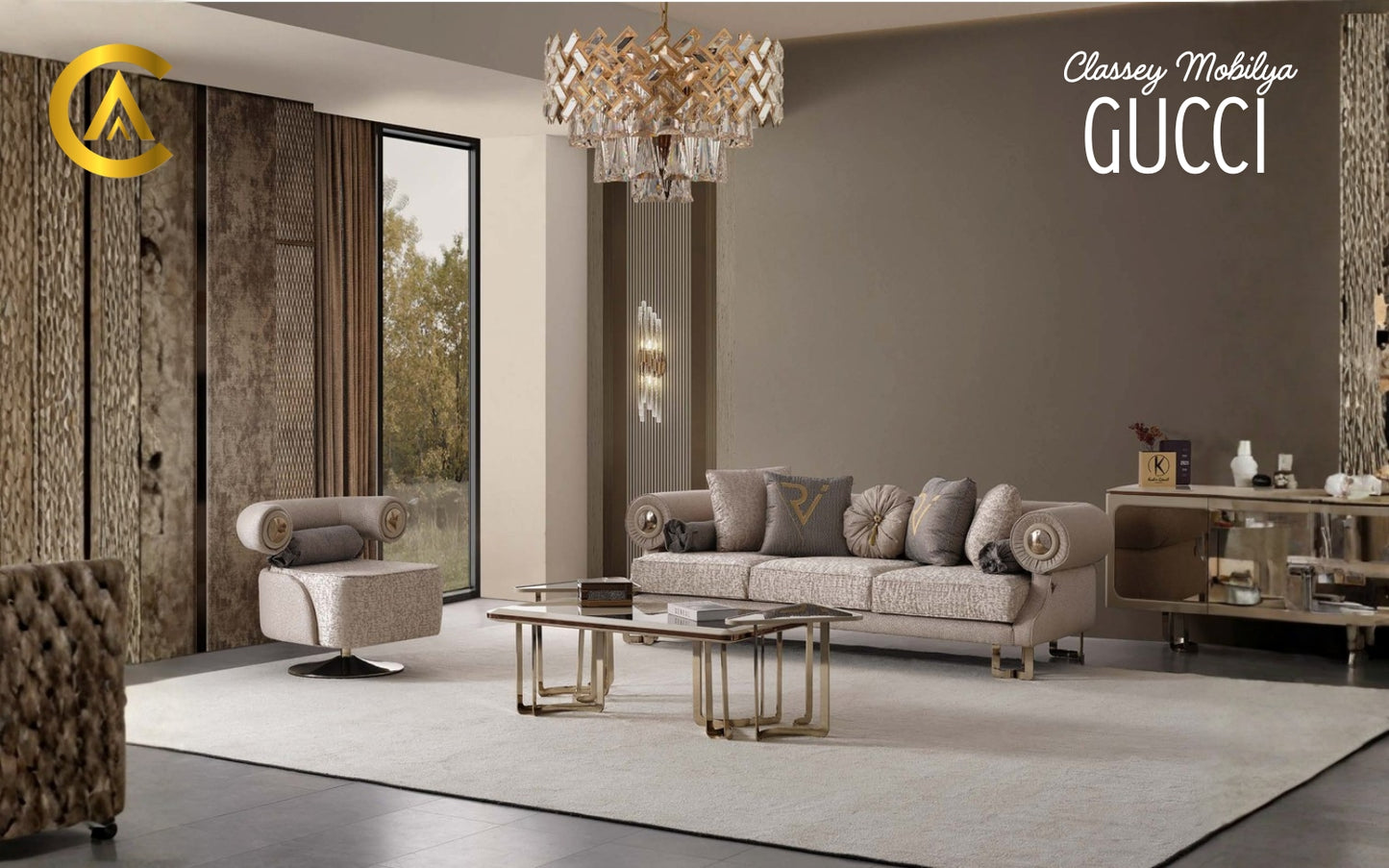 Classey #RVST25 - GUCCI Oturma Odası Takımı