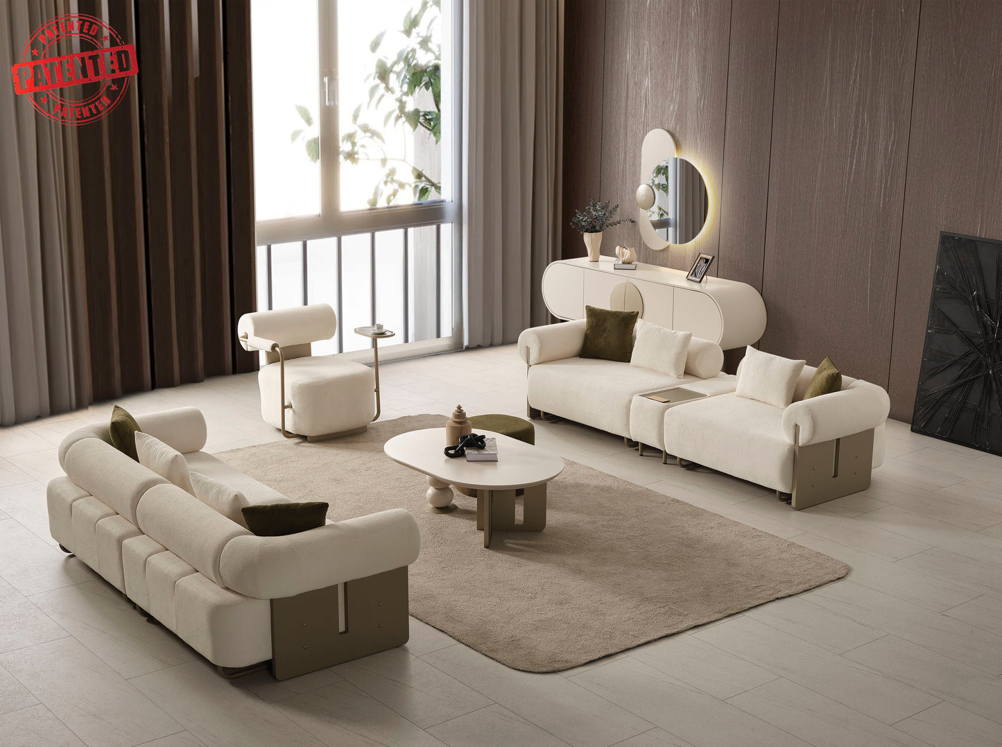 Classey Mobilya #ALKS25 - AURA Koltuk Takımı