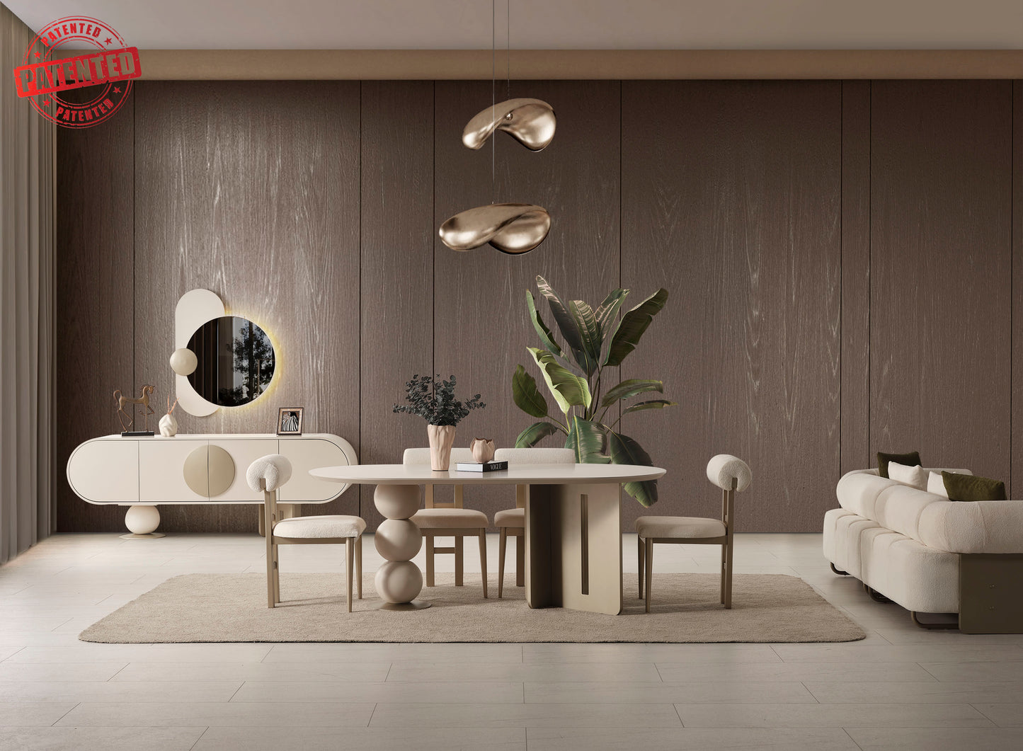 Classey Mobilya #ALKS26 - AURA Yemek Odası