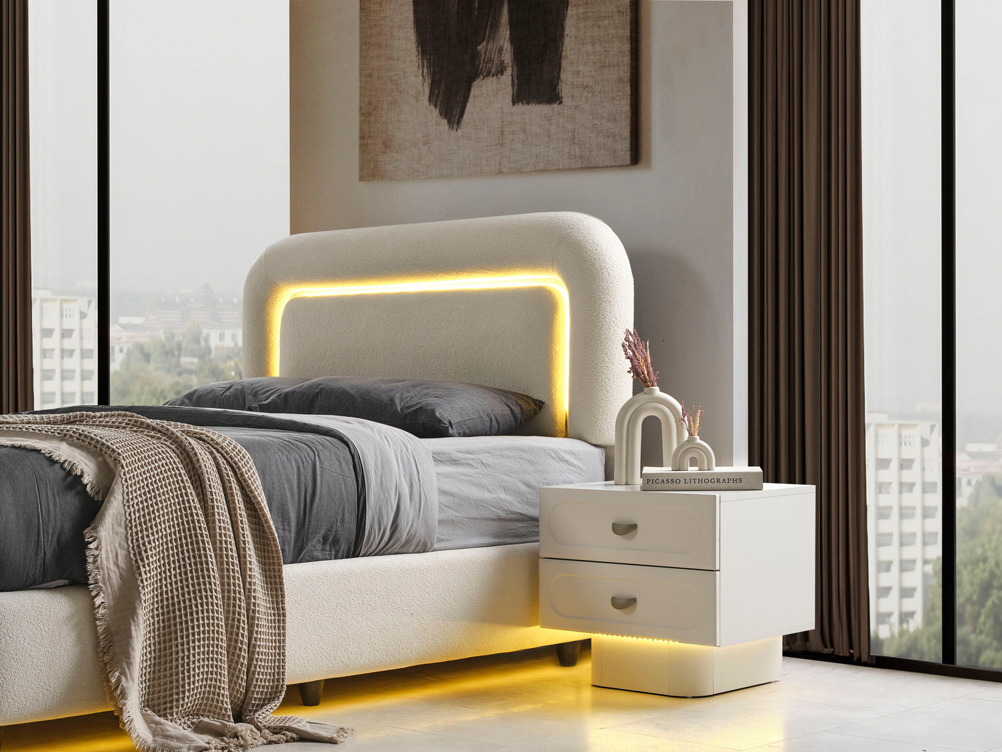 Classey Mobilya #HMST-KZ01 - Aura Yatak Odası