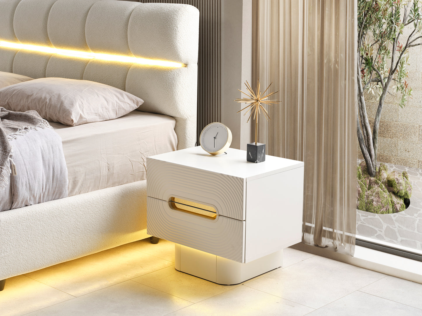 Classey Mobilya #HMST-KZ02 - Basel Yatak Odası