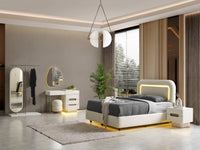 Classey Mobilya #HMST-KZ06 - Elegante Yatak Odası