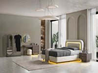 Classey Mobilya #HMST-KZ09 - Hermes Yatak Odası