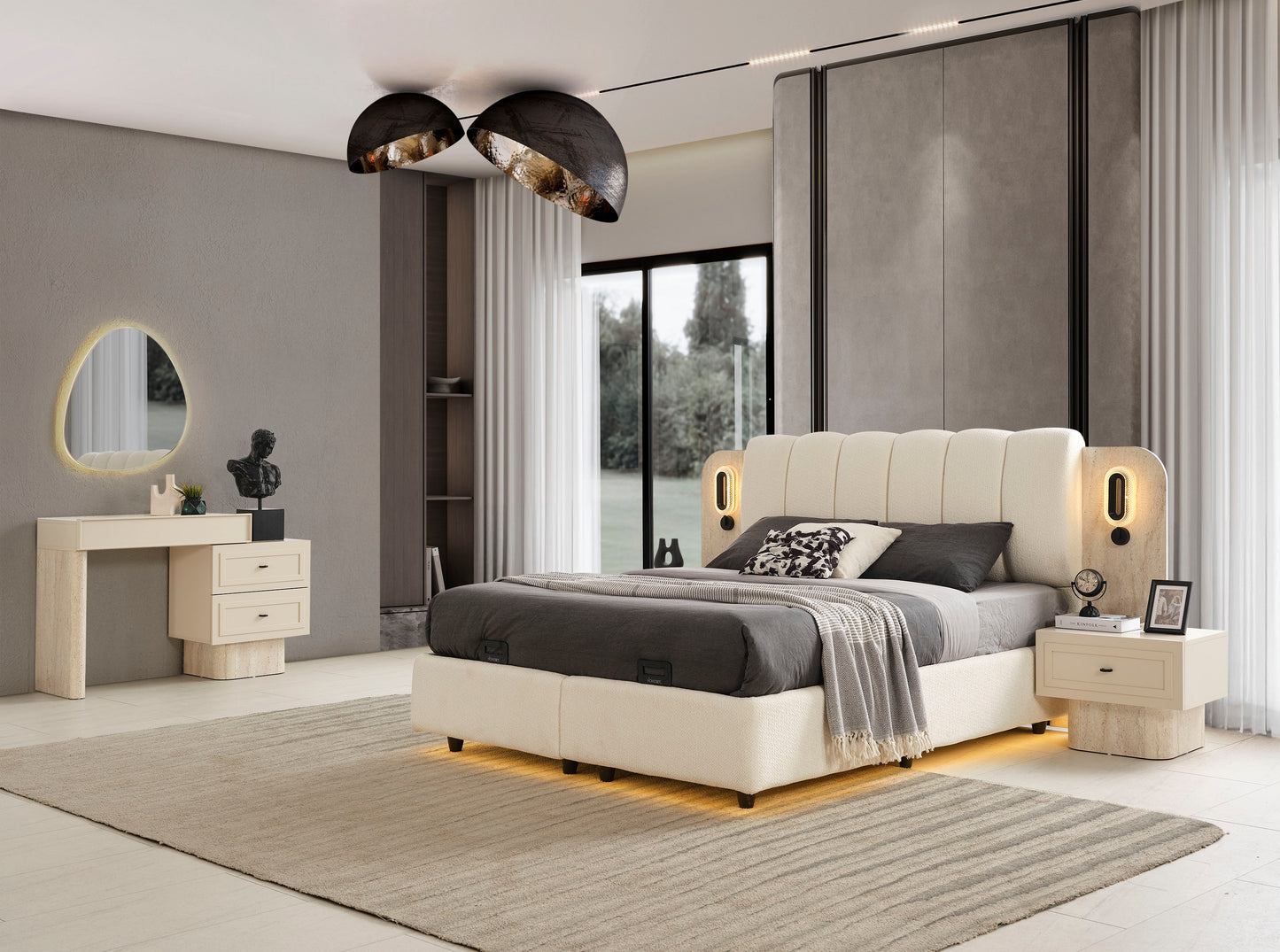 Classey Mobilya #HMST-YT06 - Heybetli Yatak Odası