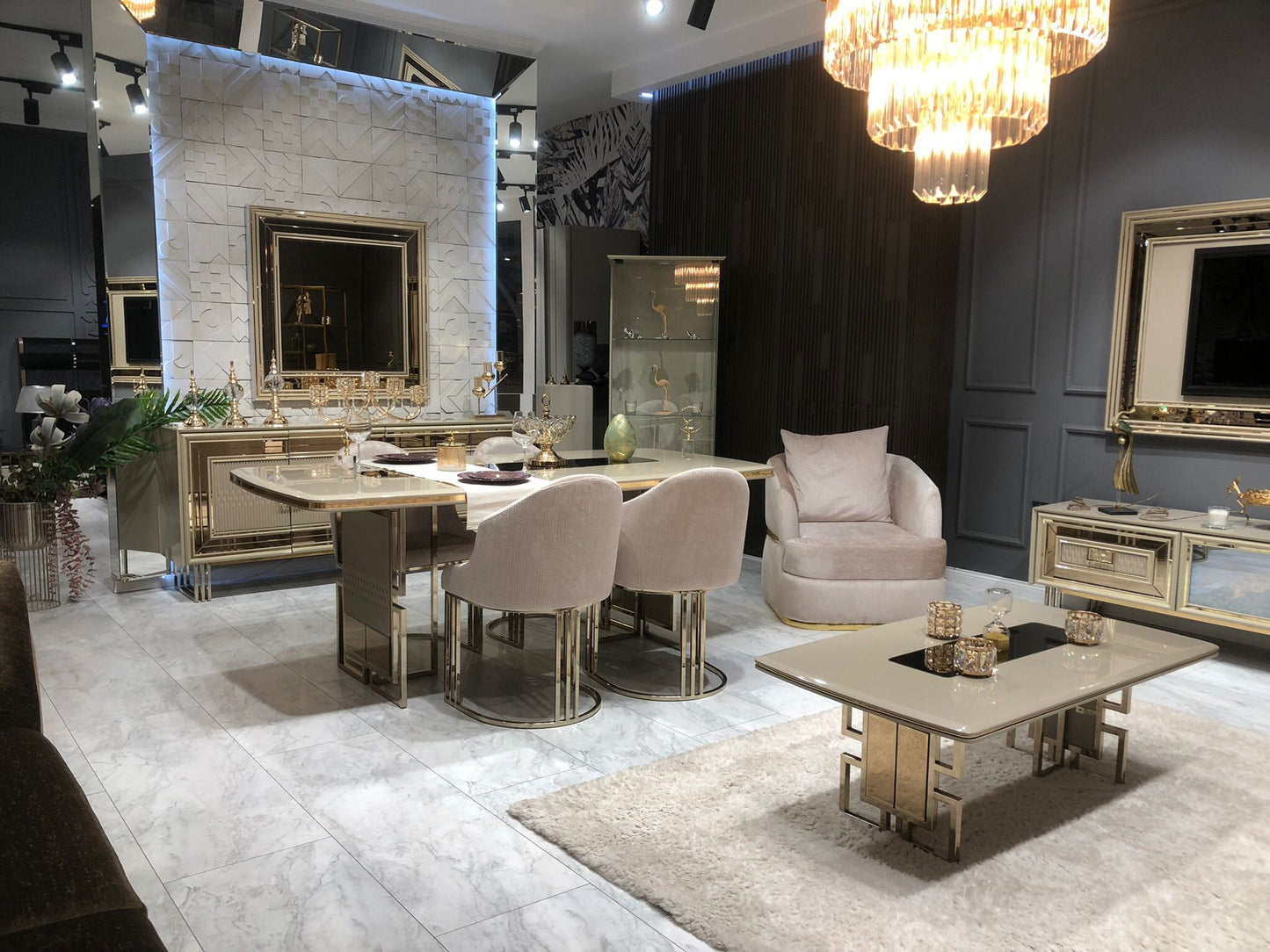 Classey Mobilya #RVST08 - Aspendos Yemek Odası Takımı