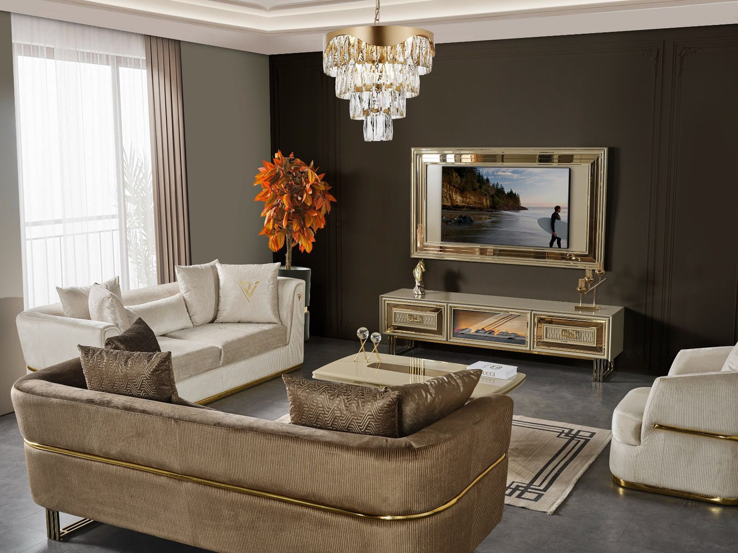 Classey Mobilya #RVST01 - Aspendos Koltuk Takımı