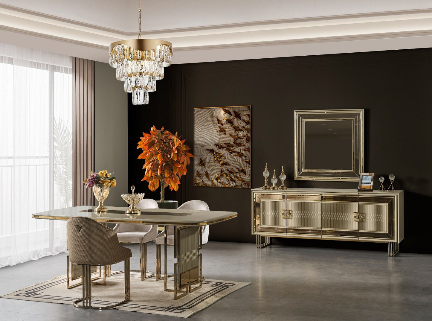 Classey Mobilya #RVST08 - Aspendos Yemek Odası Takımı