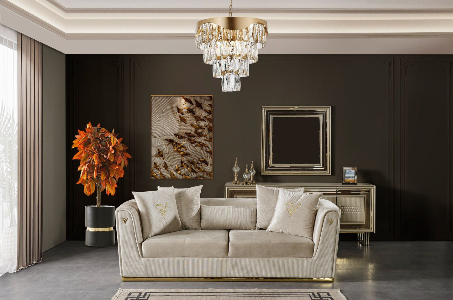 Classey Mobilya #RVST01 - Aspendos Koltuk Takımı