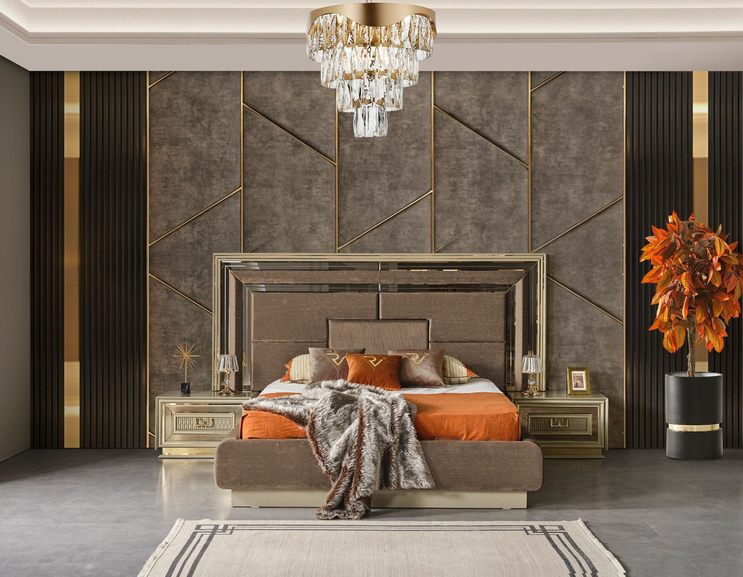 Classey Mobilya #RVST04 - Aspendos Yatak Odası Takımı