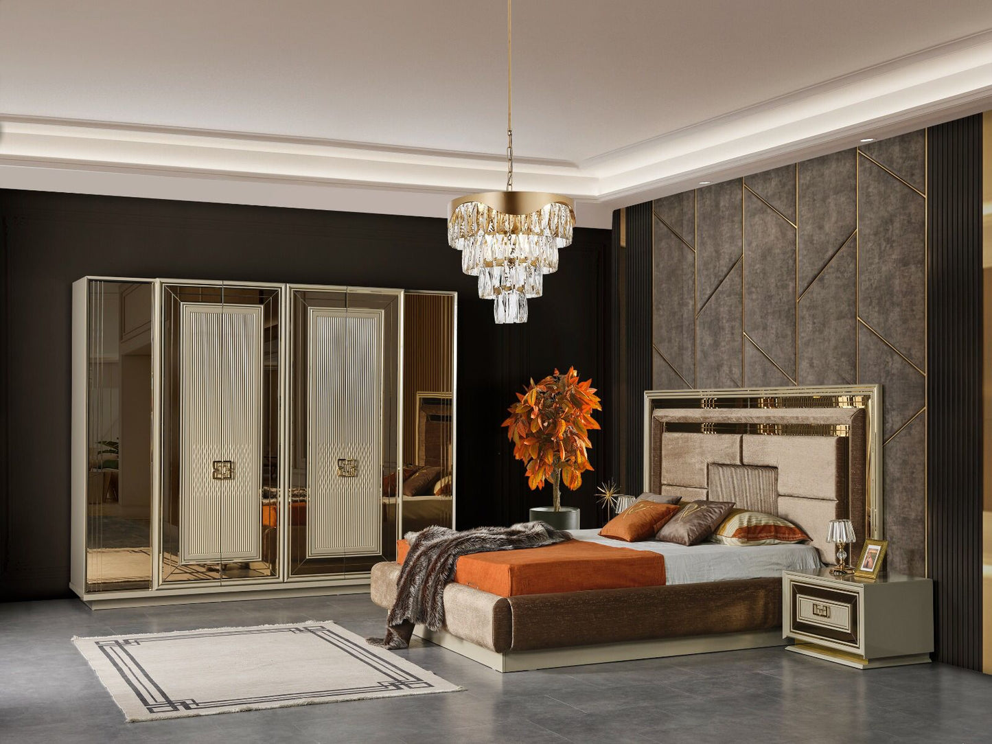 Classey Mobilya #RVST04 - Aspendos Yatak Odası Takımı