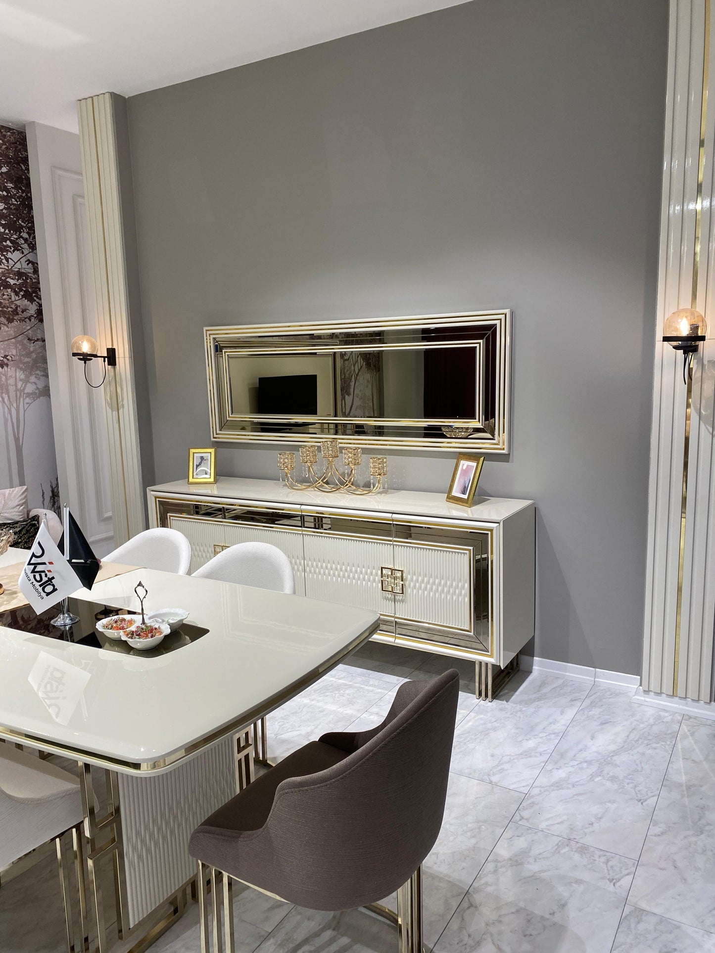 Classey Mobilya #RVST09 - Milano Yemek Odası Takımı