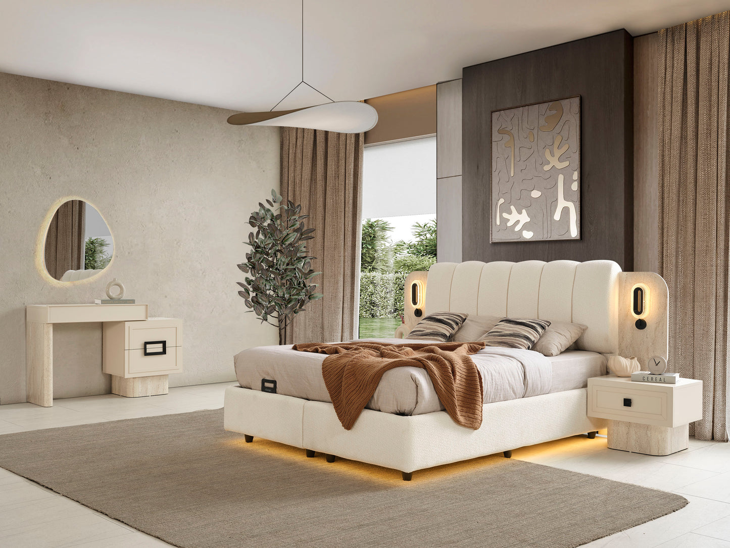 Classey Mobilya #HMST-YT07 - Kalamış Yatak Odası