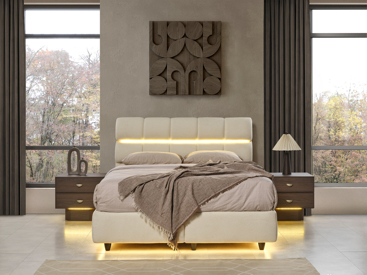 Classey Mobilya #HMST-KZ10 - Lins Yatak Odası