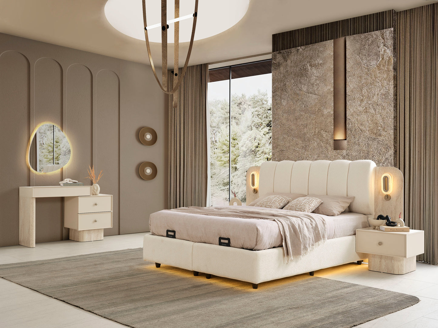 Classey Mobilya #HMST-YT08 - Maçka Yatak Odası