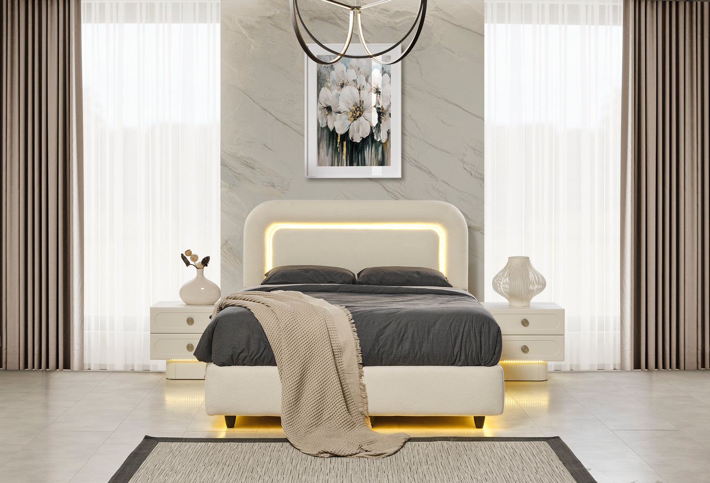 Classey Mobilya #HMST-KZ17 - Matisse Yatak Odası