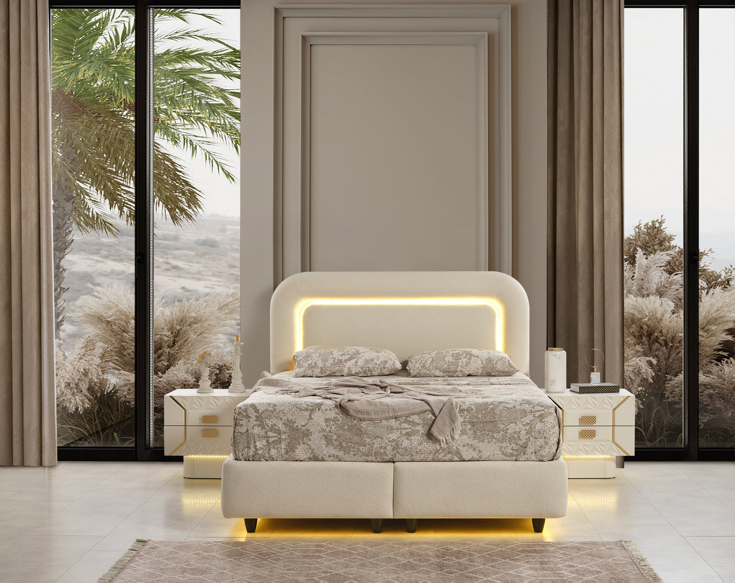 Classey Mobilya #HMST-KZ18 - Merlin Yatak Odası