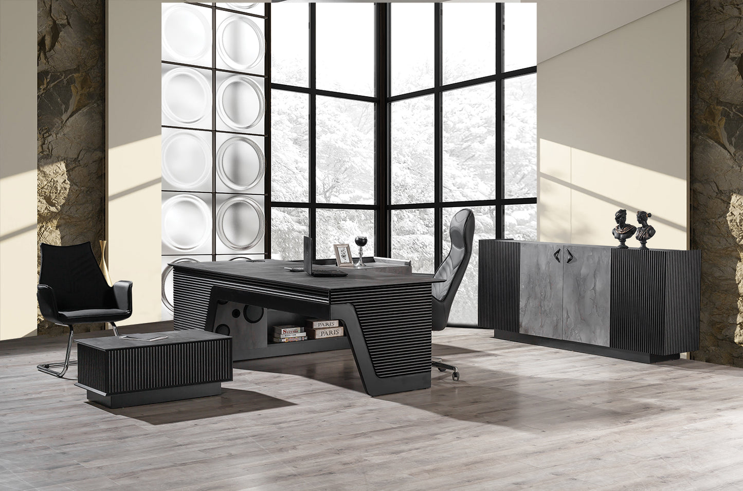 Classey Mobilya #DMN01 - Alfa İroni Büro Takımı