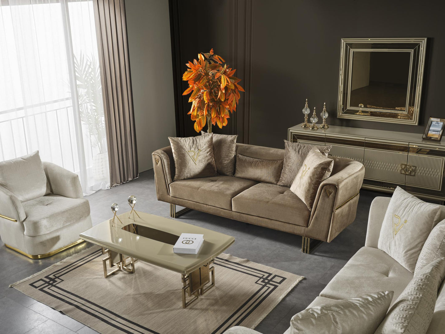 Classey Mobilya #CSN04 - Aspendos Koltuk Takımı