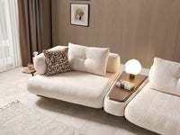 Classey Mobilya #ALKS27 - Nirvana Mini Kasasız Köşe Koltuk Takımı