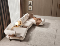 Classey Mobilya #ALKS27 - Nirvana Mini Kasasız Köşe Koltuk Takımı