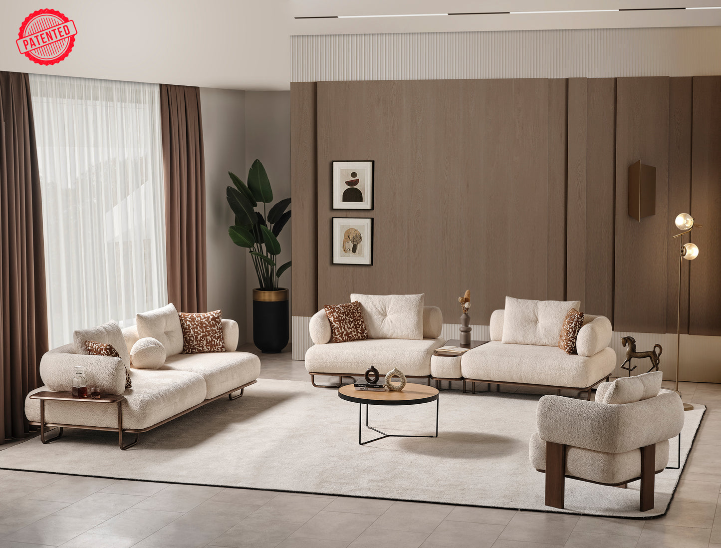 Classey Mobilya #ALKS25 - NİRVANA Koltuk Takımı