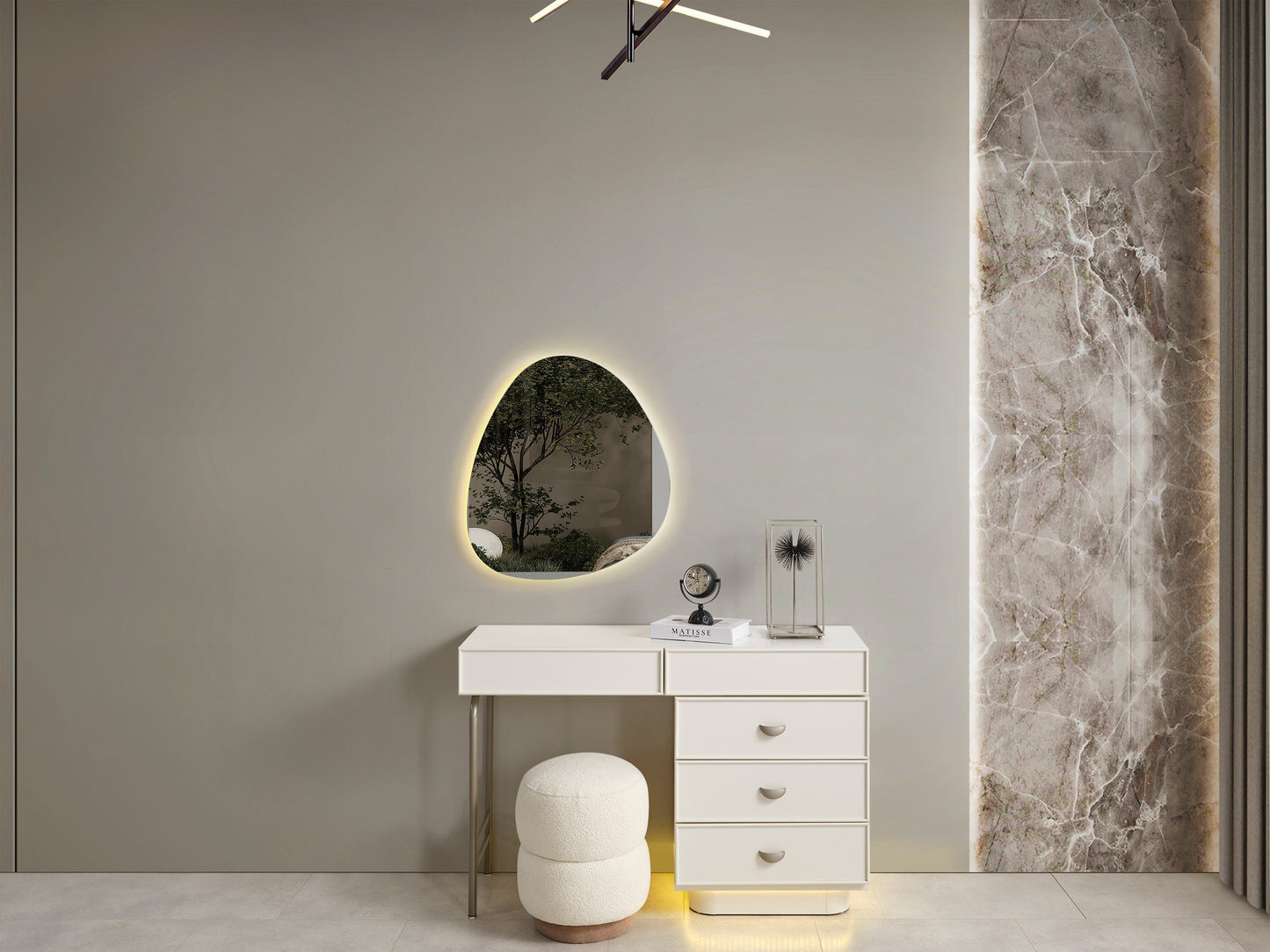 Classey Mobilya #HMST-KZ20 - Perla Yatak Odası