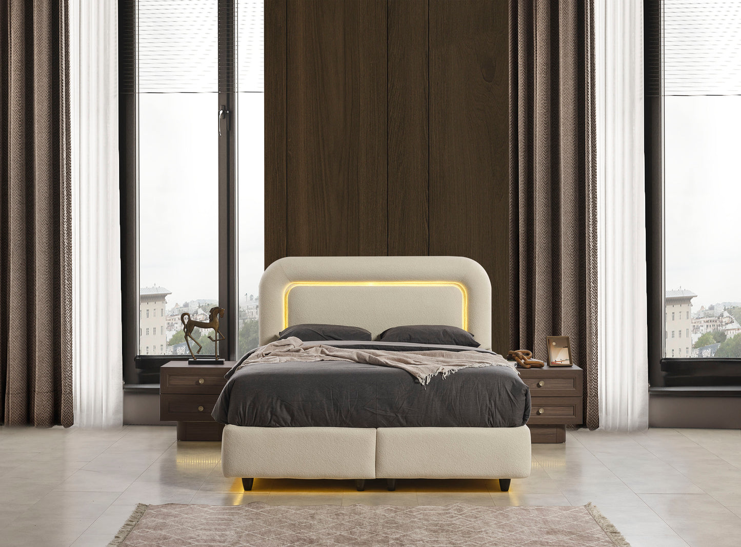 Classey Mobilya #HMST-KZ21 - Rebeka Yatak Odası