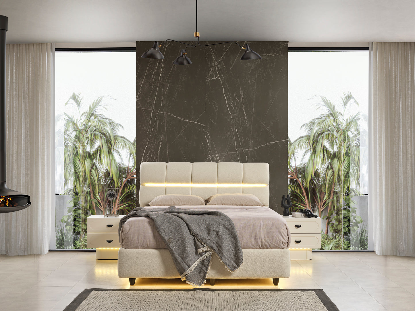 Classey Mobilya #HMST-KZ24 - Talin Yatak Odası