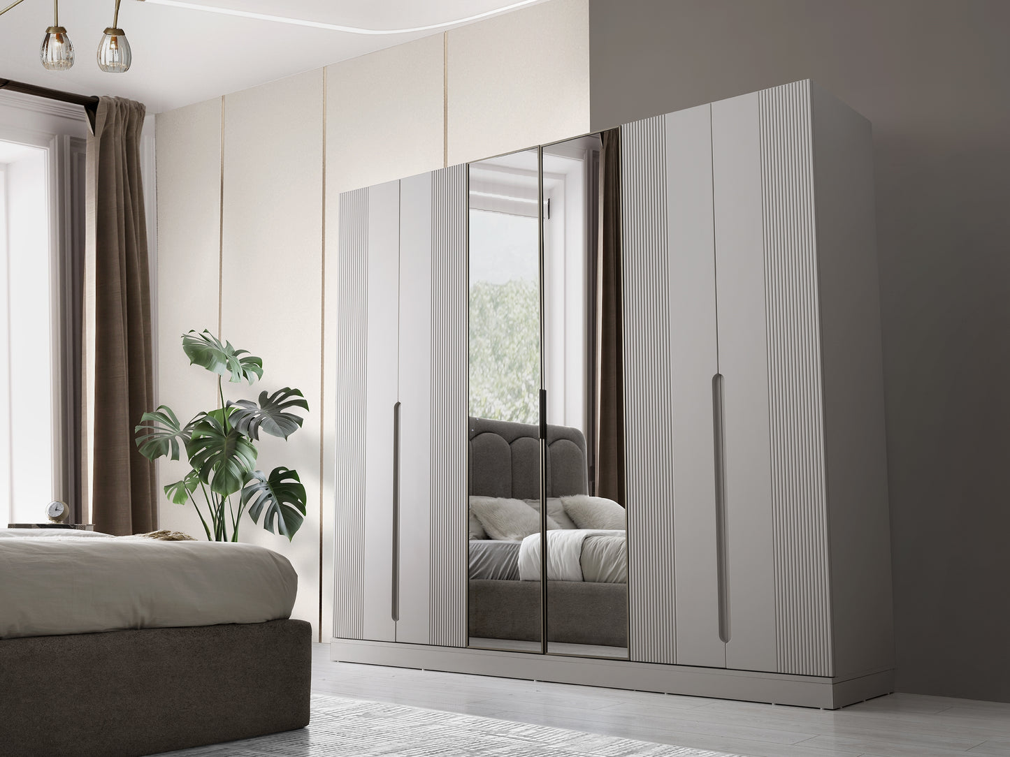 Classey Mobilya #HMST-AK03 - Alanya Yatak Odası Takımı