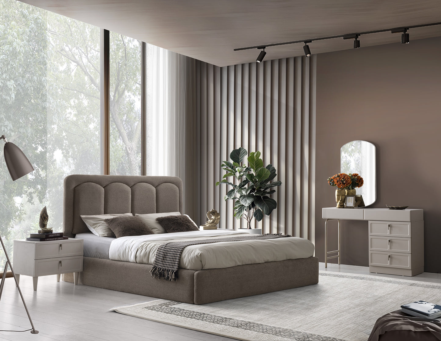 Classey Mobilya #HMST-AK04 - Anamur Yatak Odası Takımı